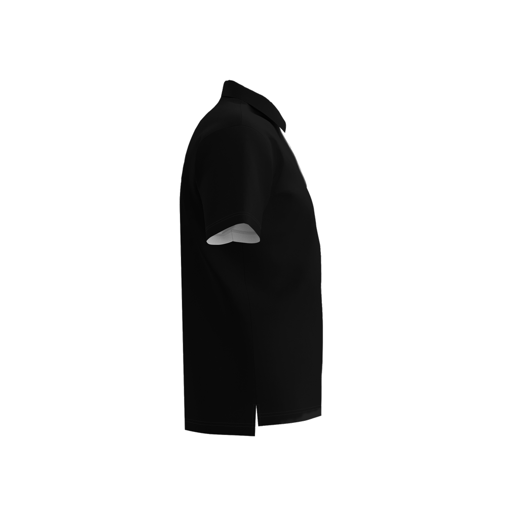 Black Tee Performance Polo
