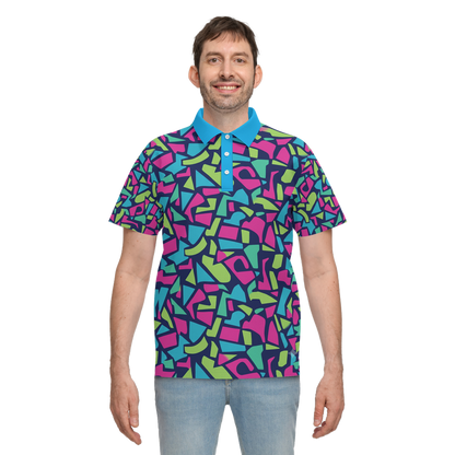 Midnight Tropical Polo