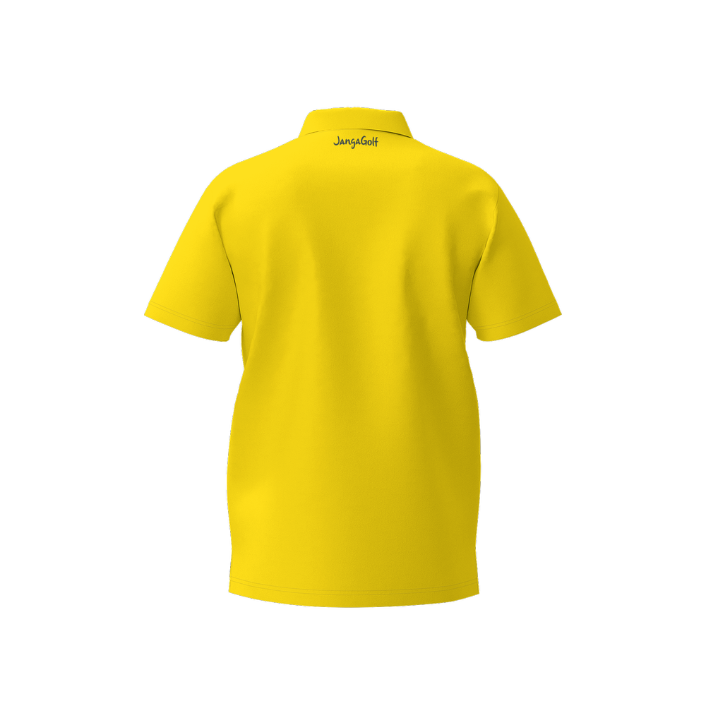 Pin Flag Yellow Performance Polo
