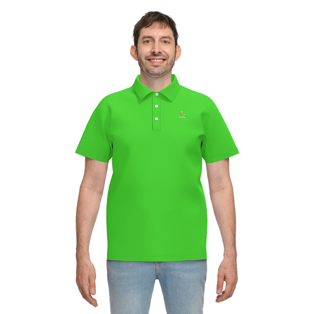 Fairway Green Performance Polo