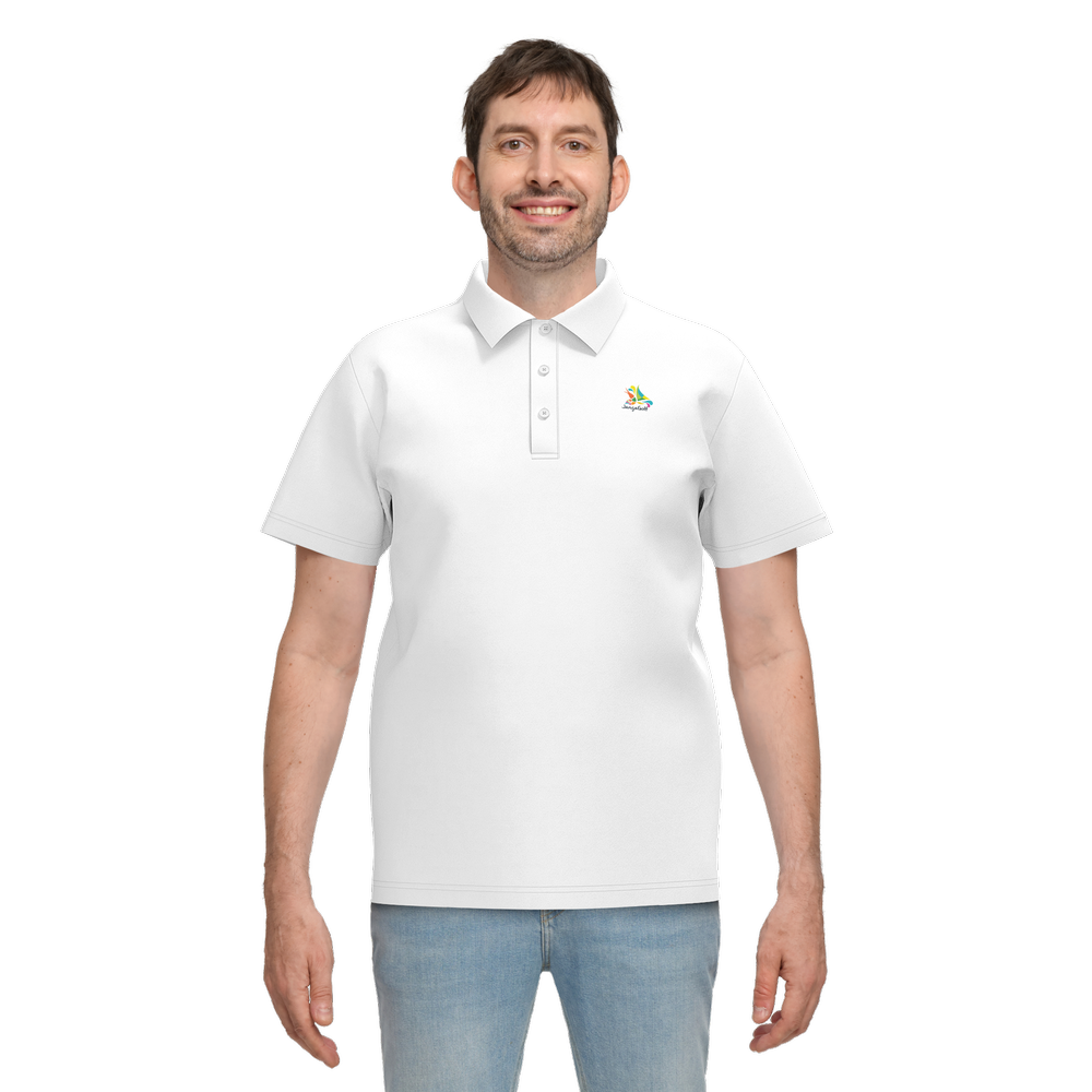 Pure White Performance Polo