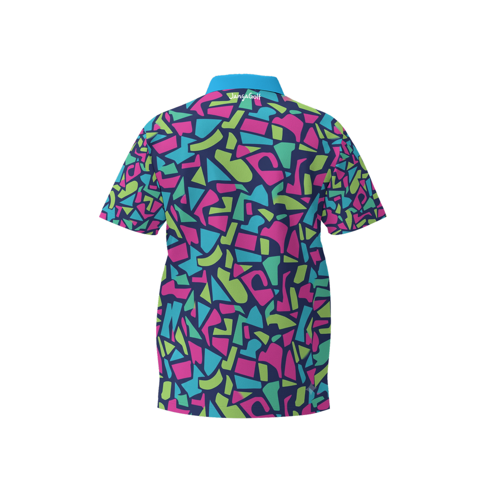 Midnight Tropical Polo