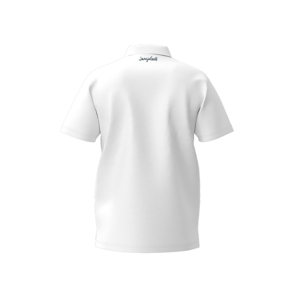 Pure White Performance Polo
