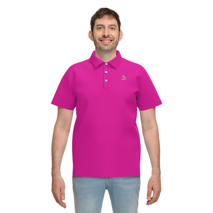 Birdie Pink Performance Polo