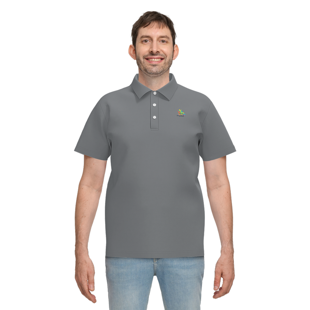 Iron Slate Performance Polo