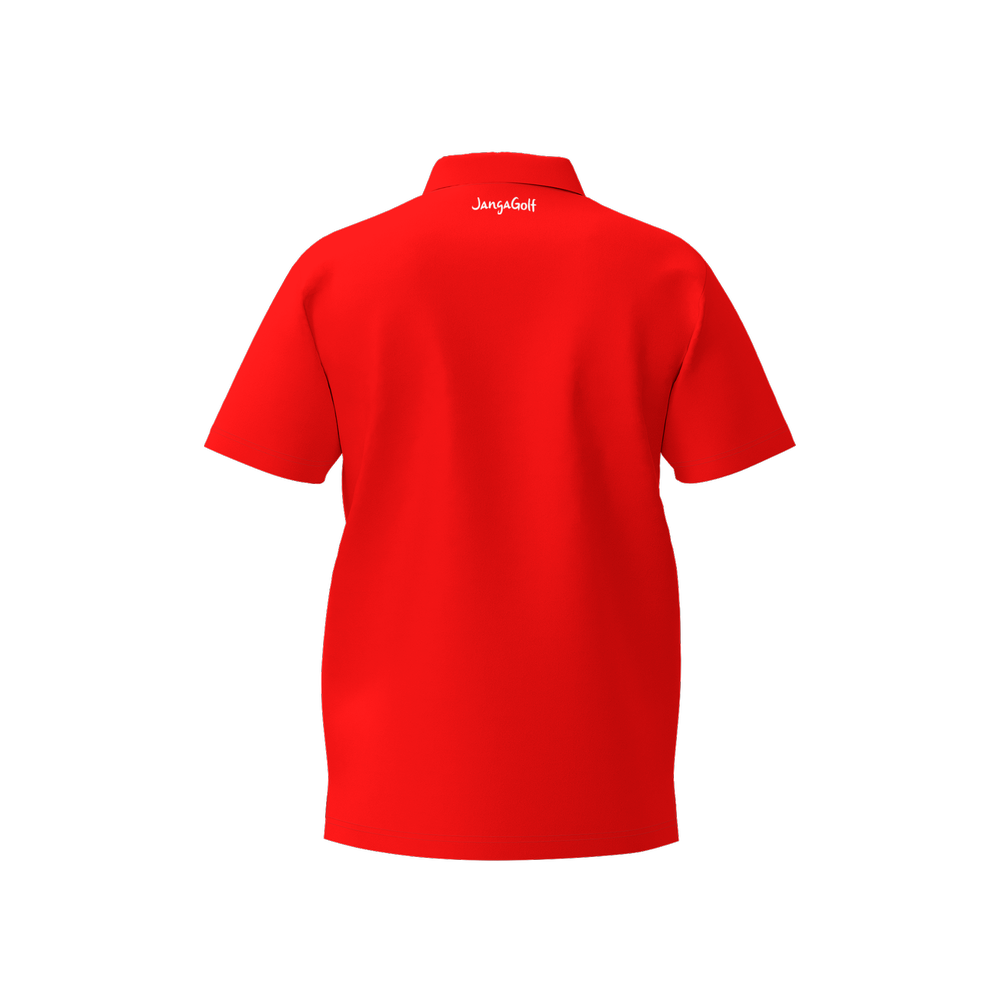 Sunday Crimson Performance Polo