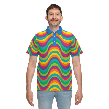 Retro Wave Polo