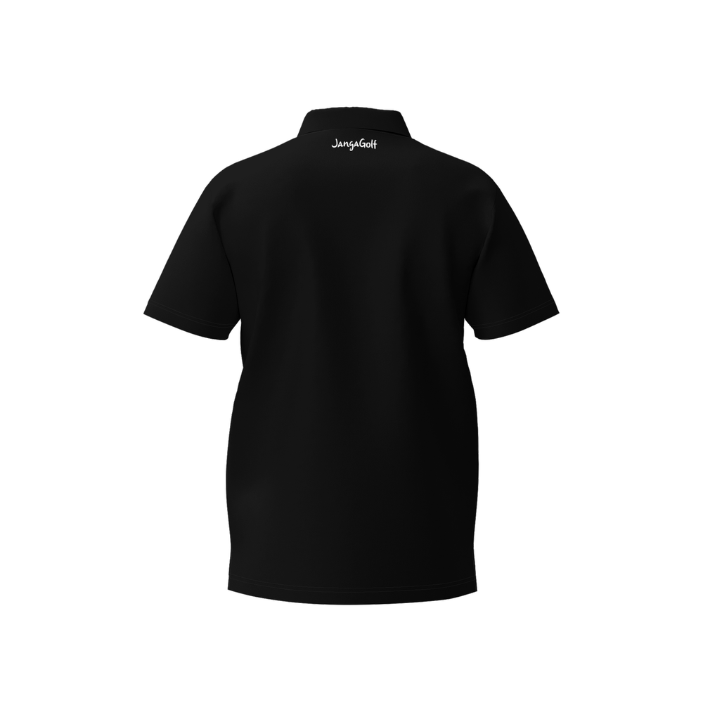 Black Tee Performance Polo