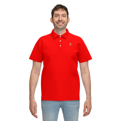 Sunday Crimson Performance Polo