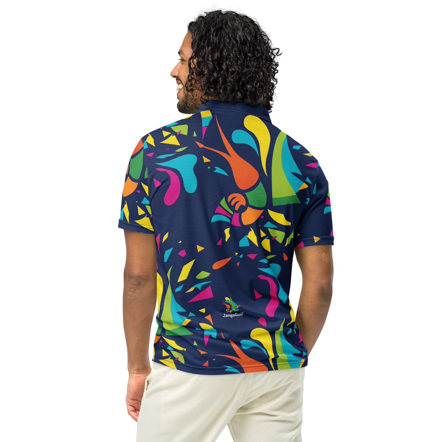 Ocean Sunset Waves Polo