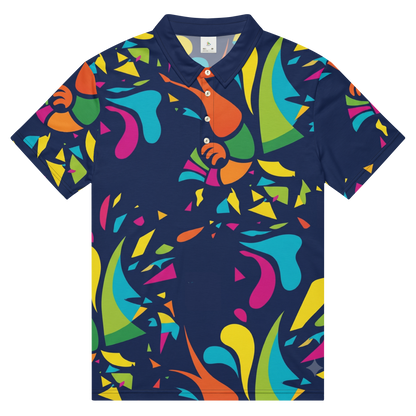 Ocean Sunset Waves Polo