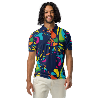 Ocean Sunset Waves Polo