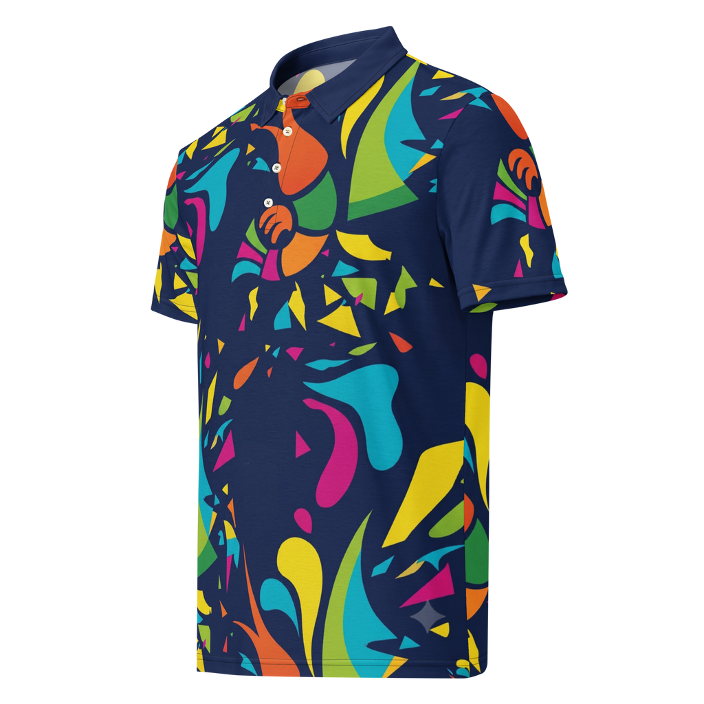 Ocean Sunset Waves Polo