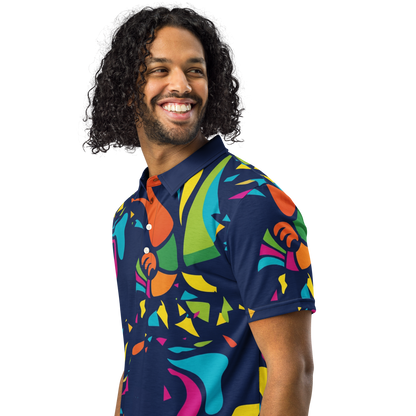Ocean Sunset Waves Polo