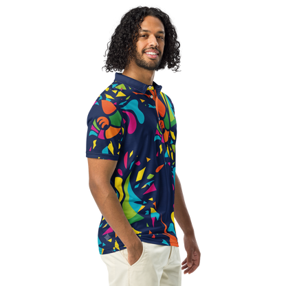 Ocean Sunset Waves Polo