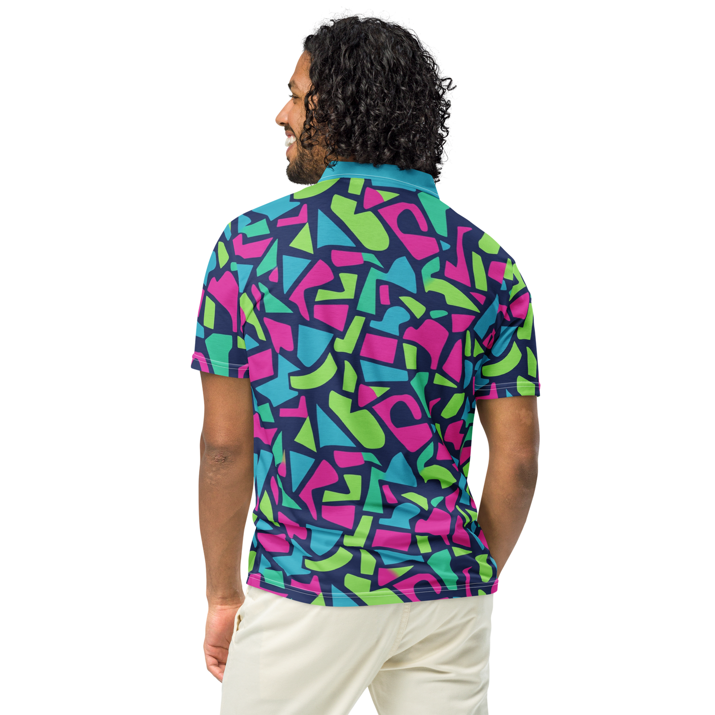 Midnight Tropical Polo