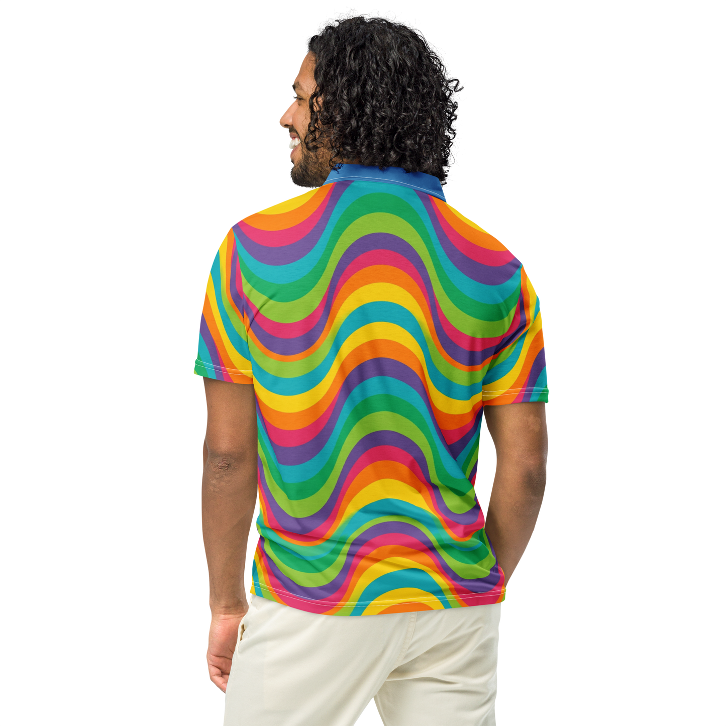 Neon Green Flare Polo