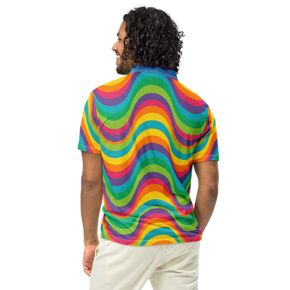 Neon Green Flare Polo