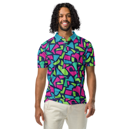 Midnight Tropical Polo