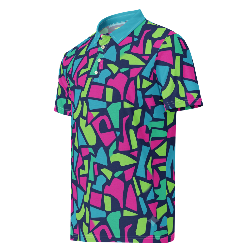 Midnight Tropical Polo
