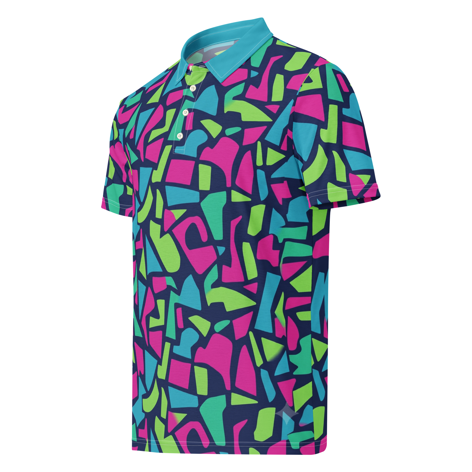 Midnight Tropical Polo