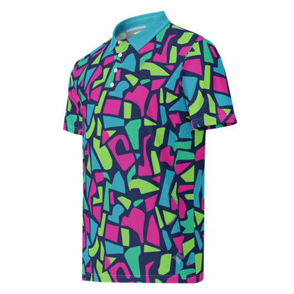 Midnight Tropical Polo