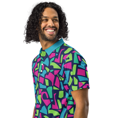 Midnight Tropical Polo