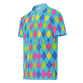 Cyber Cyan Wave Polo