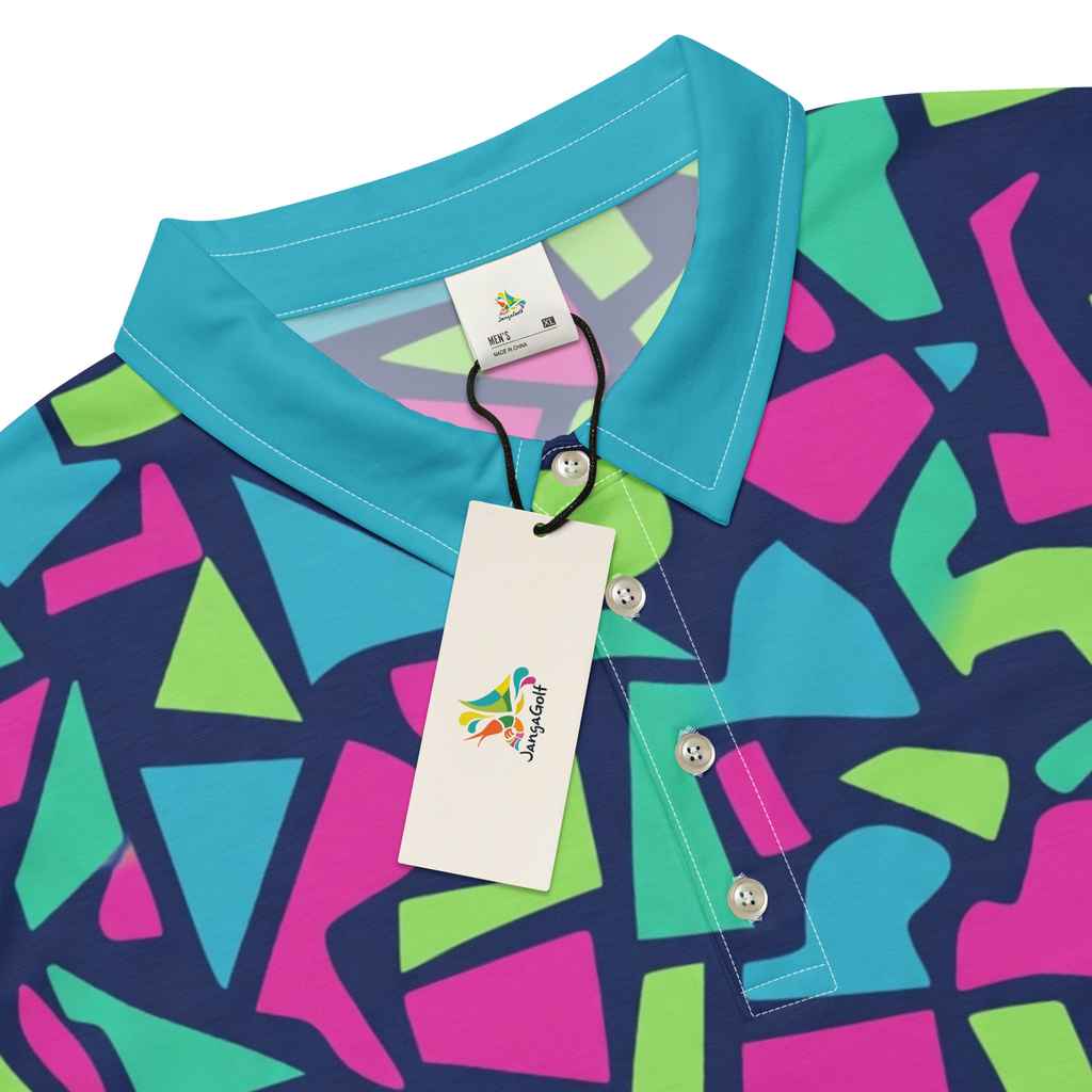 Midnight Tropical Polo