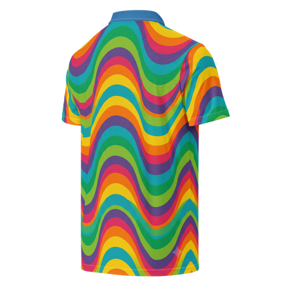 Neon Green Flare Polo