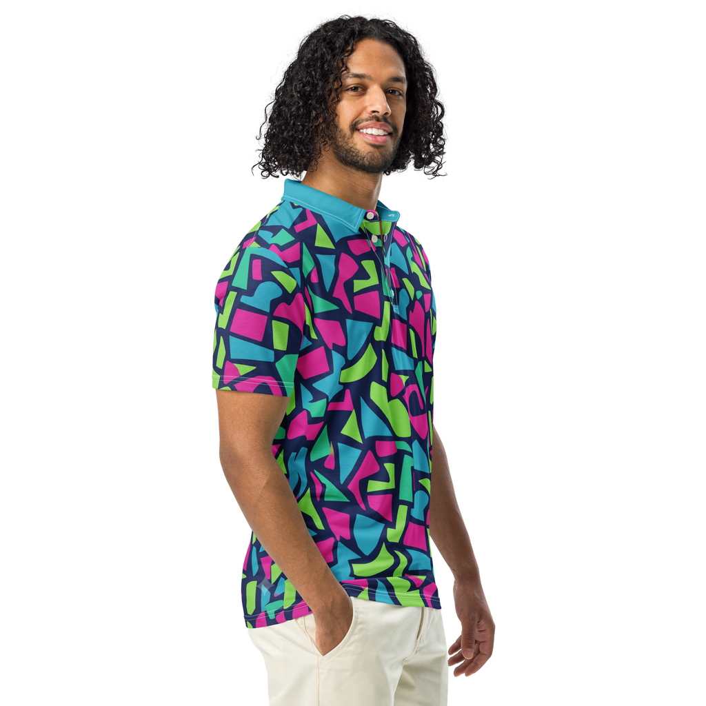 Midnight Tropical Polo