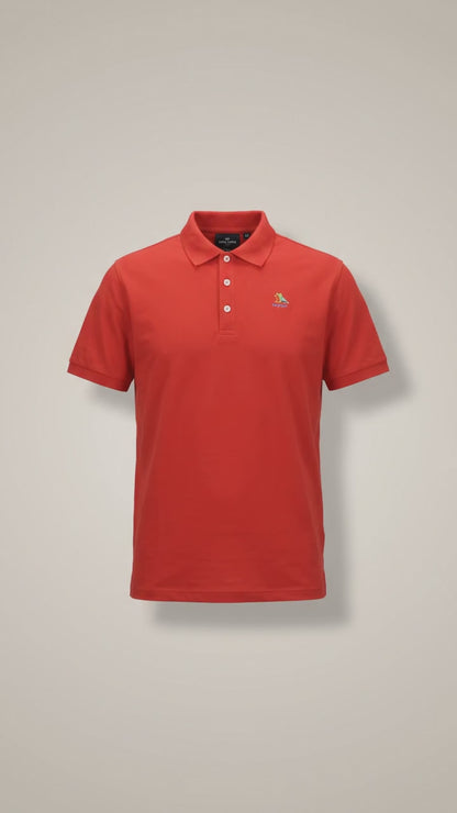 Sunday Crimson Performance Polo