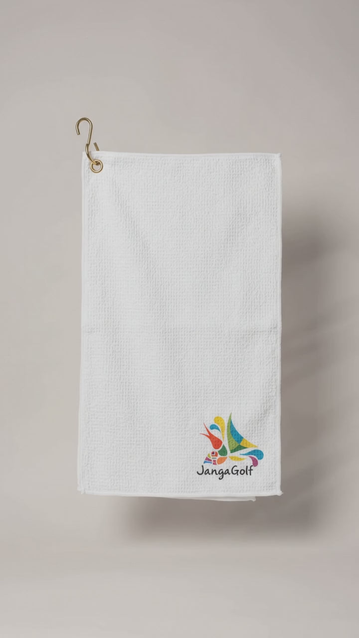 Janga Waffle Microfiber Golf Towel