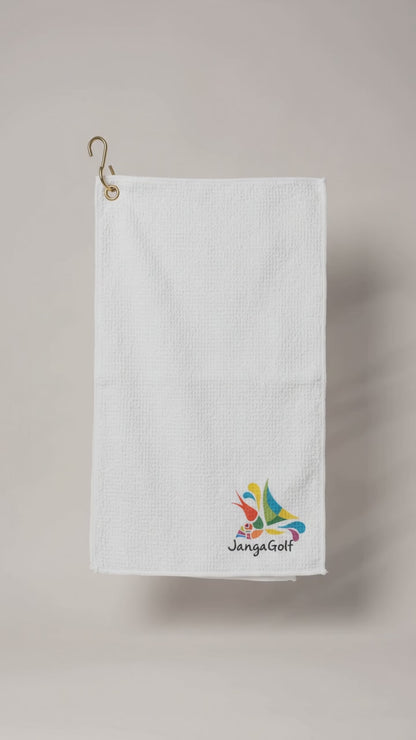 Janga Waffle Microfiber Golf Towel