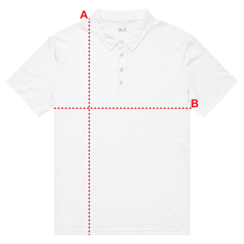 Vanguard Art Series polo sizing diagram